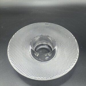 Kosta Boda Sweden Limelight Clear Crystal Votive Candle Holder Goran Warff VTG